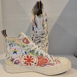 Converse All Star Chuck Taylor 70 Pride High Tops Unity Pride Sneaker M 7.5 W9.5